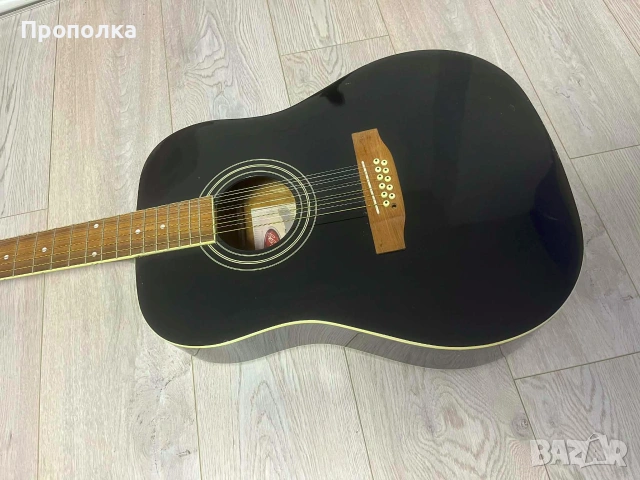 Акустична китара 12-струнна Stagg SW205/12BK , снимка 7 - Китари - 55222203
