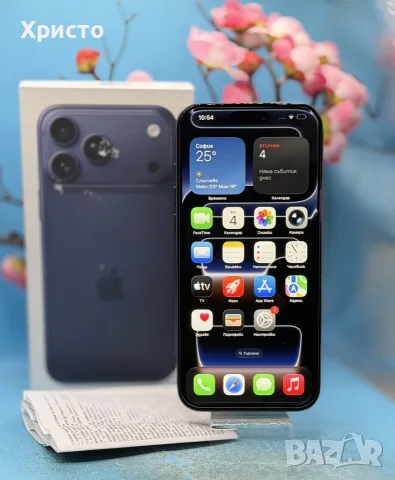 ГАРАНЦИОНЕН!!! APPLE iPhone 17 Pro Max, 256GB, 5G, Deep Blue, снимка 2 - Apple iPhone - 55537820
