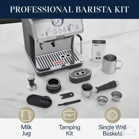 Кафемашина DeLonghi La Specialista ARTE Espresso Machine - [КАТО НОВА], снимка 3 - Кафемашини - 54949181