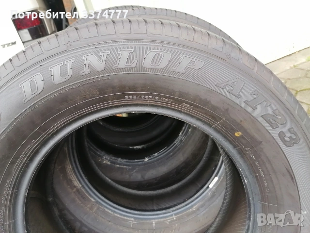 4 гуми 265/65/18 dunlop grandtrek at 23, снимка 3 - Гуми и джанти - 54032848