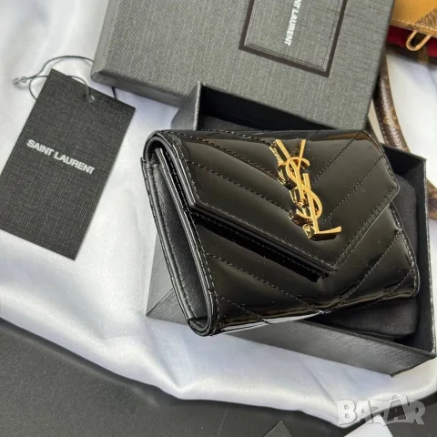 Saint Laurent Monogram Small Envelope Wallet , снимка 4 - Портфейли, портмонета - 55417604