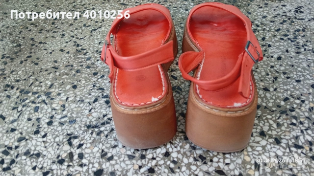 ДАМСКИ САНДАЛИ ЕСТ. КОЖА ТУРСКИ Н. 39, снимка 7 - Сандали - 55104636