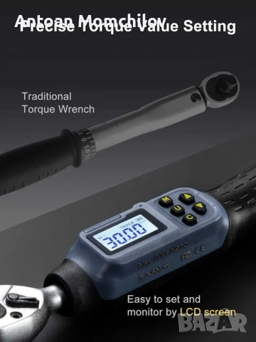 Динамометричен ключ GROWNEER Nex TW1 Ace 1.5-30 Nm, снимка 3 - Ключове - 54827734