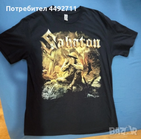 Продавам нова фланелка на SABATON