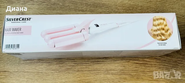 Нова маша за коса - beach waves SilverCrest Hair Waver /актуална прическа за плаж/– запечатана
, снимка 8 - Други - 55323709