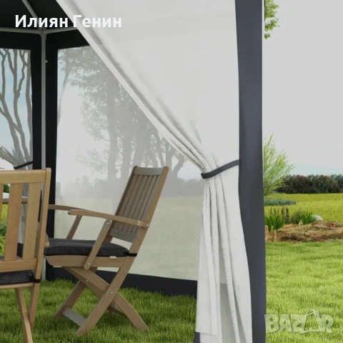 Градинска шатра Outsunny, 6-странен, снимка 7 - Градински мебели, декорация  - 54498435
