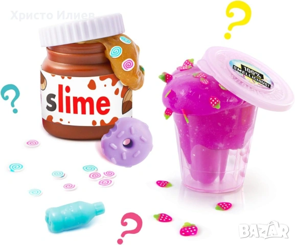CANAL TOYS Мини кошничка с цветен слайм, снимка 5 - Пластелини, моделини и пясъци - 54466277