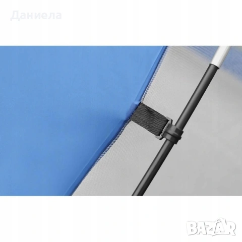 Семейна палатка XXL за плаж и градина с UV50+ защита и водоустойчив под – 273x195x177 см, снимка 7 - Палатки - 54767571