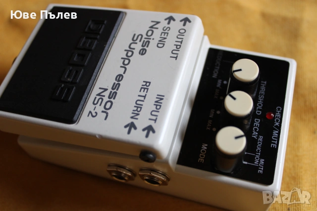 педал BOSS Noise Suppressor NS-2 - НОВ - Подтиска Шум Брум на Китарата, снимка 8 - Китари - 55031253