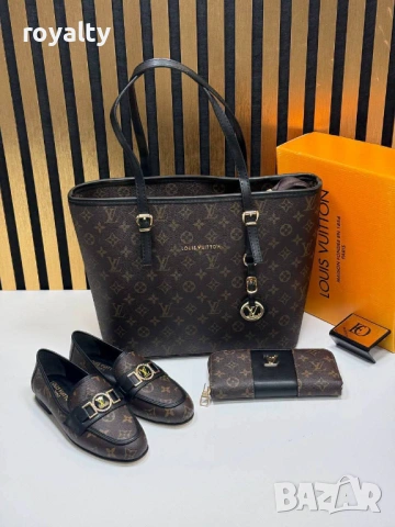 Louis Vuitton Нов Дамски Комплект Луи Витон Различни Цветове , снимка 6 - Чанти - 54649492