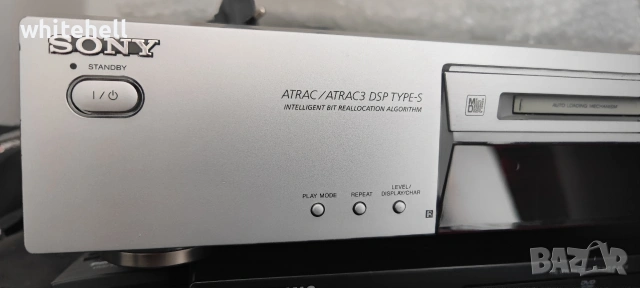 Sony MDS-JE480 - Minidisc deck - Минидиск дек, снимка 3 - Аудиосистеми - 54235152