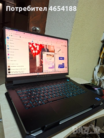 Геймърски лаптоп Alienware M15 R6 , снимка 2 - Лаптопи за игри - 55066138