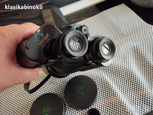 ТОП Японски Бинокъл-- GREENKAT 20x80 Japan, снимка 3 - Екипировка - 54646439