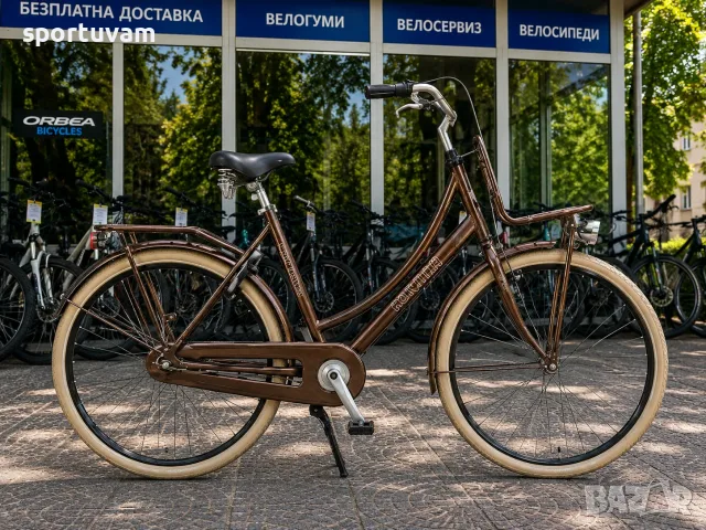 НОВ Градски Велосипед Tretwerk City Cruiser 28 Pearl Bronze - БЕЗПЛАТНА ДОСТАВКА, снимка 4 - Велосипеди - 55390392