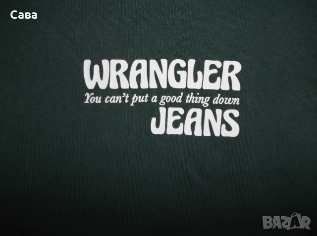 Ватирана блуза WRANGLER  мъжка,М, снимка 2 - Блузи - 54101902