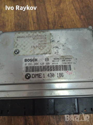 Компютър двигател , ECU 1430186 за BMW 3 (E46) 1.8i 118 hp , снимка 2 - Части - 54564956