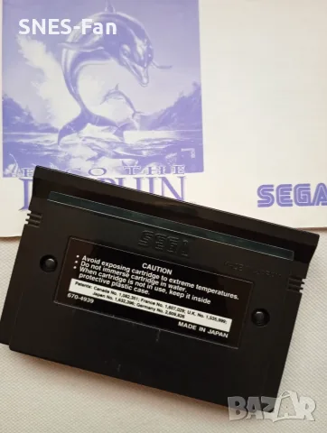 Ecco The Dolphin - Sega Master System, снимка 4 - Други игри и конзоли - 55478594
