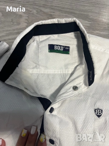 Елегантен комплект за момче – риза BOLD + къси панталони ZARA | 128 см (7, снимка 2 - Детски комплекти - 55095171