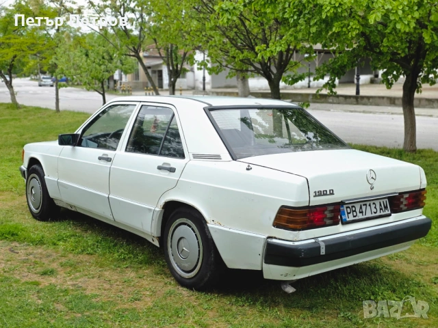 Mercedes-Benz 190D-2.0D 74hp-TIPTOP!, снимка 6 - Автомобили и джипове - 54388240