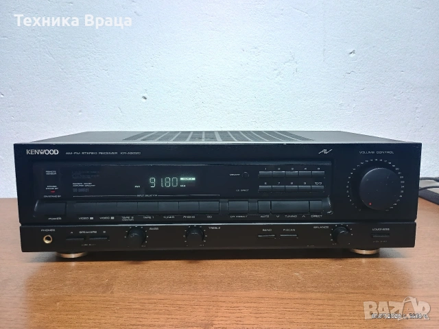 Усилвател с вграден тунер KENWOOD KR-A5020. Перфектен! 