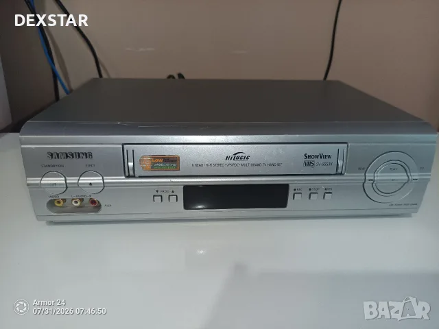 видео vhs Samsung , снимка 2 - Плейъри, домашно кино, прожектори - 55542055