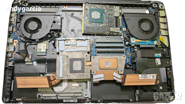 CPU GPU FAN HP ZBook 17 G3 17 G4 4pin вентилатоп процесор видео карта, снимка 2 - Други - 54925571