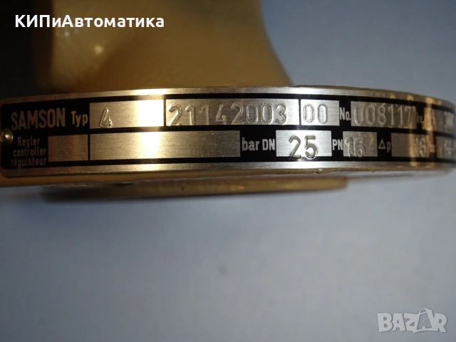 терморегулаторен вентил Samson typ4/2114 DN25 PN16 temperature controller valve, снимка 5 - Резервни части за машини - 54507988