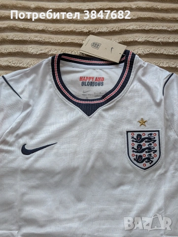 Тениска Англия WC26 Home нова, снимка 5 - Спортни дрехи, екипи - 54283617