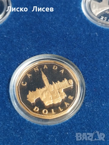 Канада 1992г. 125 години Конфедерация сребро, снимка 14 - Нумизматика и бонистика - 53960236