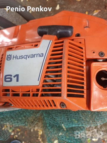 Бензинов трион (резачка) Husqvarna 61, снимка 3 - Моторни триони/резачки - 55025456