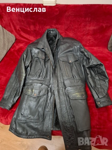 Продавам мъжка кожена шуба 