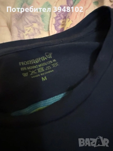 Norrona термоблуза М, снимка 2 - Блузи - 54796653