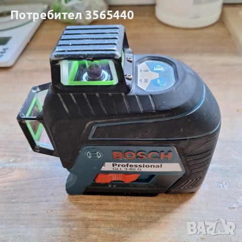 лазарен нивелир бош работещ отлично