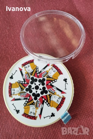 Кръгли карти за покер, белот и др, снимка 6 - Карти за игра - 54502953