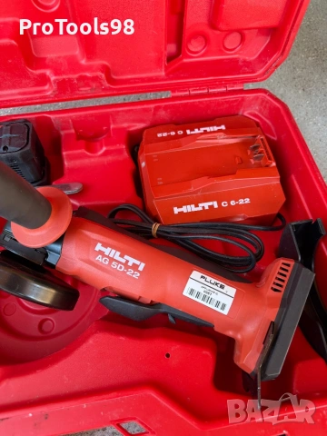 Hilti AG 5D-22 nuron, снимка 2 - Ъглошлайфи - 54908766