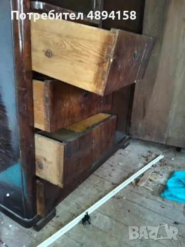 Стари дървени мебели , снимка 12 - Шкафове - 55380144