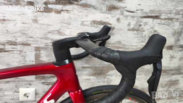 Карбонов шосеен велосипед Specialized Tarmac SL7 S-Works Ultegra Di2 Fulcrum | 52, снимка 7 - Велосипеди - 54159209