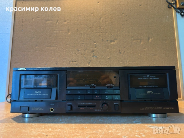 касетен дек "AIWA AD-WX616", снимка 3 - Декове - 54706380