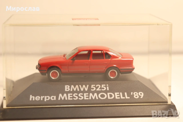HERPA H0 1/87 BMW 525 i КОЛИЧКА МОДЕЛ, снимка 2 - Колекции - 54601461