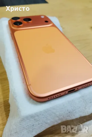 ТОП Състояние. Apple iPhone 17 Pro Max 256GB Cosmic Orange, снимка 5 - Apple iPhone - 55535570