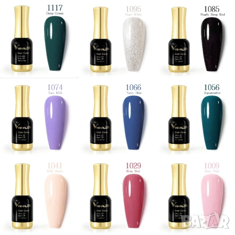  12мл VENALISA UV & LED гел лак  , снимка 5 - Продукти за маникюр - 28603747