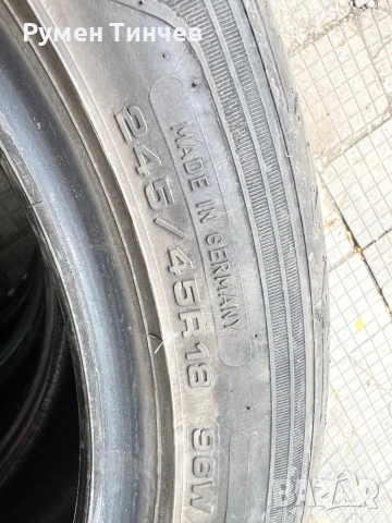 4бр летни гуми 245-45-18, снимка 7 - Гуми и джанти - 54941687