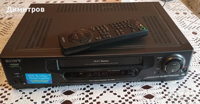 Стерео видео-рекордер Sony SLV-X812