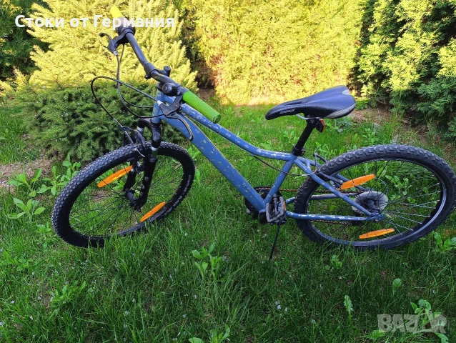 Колело 24 цола сиво, снимка 2 - Велосипеди - 54625955