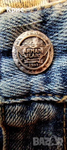 ARMANI JEANS оригинални мъжки дънки, снимка 4 - Дънки - 54584321