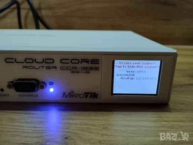 Mikrotik Cloud Core Router CCR1036-12G-4S, снимка 3 - Рутери - 55580389