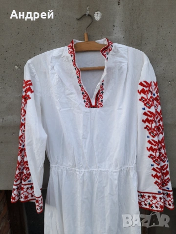 Стара женска риза за носия, снимка 2 - Антикварни и старинни предмети - 54368826