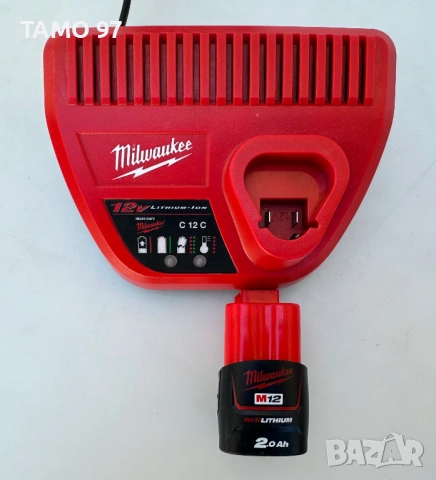Milwaukee M12 PCSS - Акумулаторен тръборез 12V 2.0Ah като нов!, снимка 7 - Други инструменти - 54393095