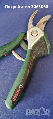 Акумулаторна лозарска ножица BOSCH EasyPrune, снимка 5 - Градински инструменти - 54538891
