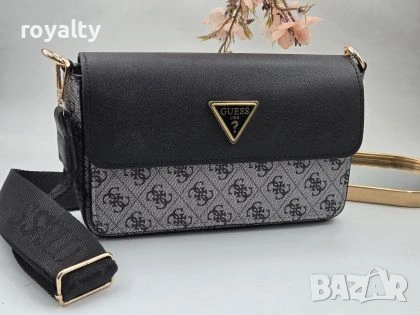 Guess Нова Кожена Дамска Чанта Гес 